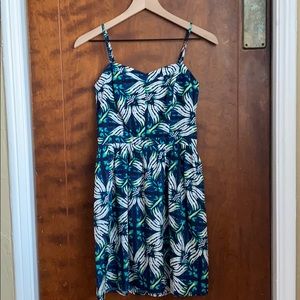 Spaghetti strap, floral dress